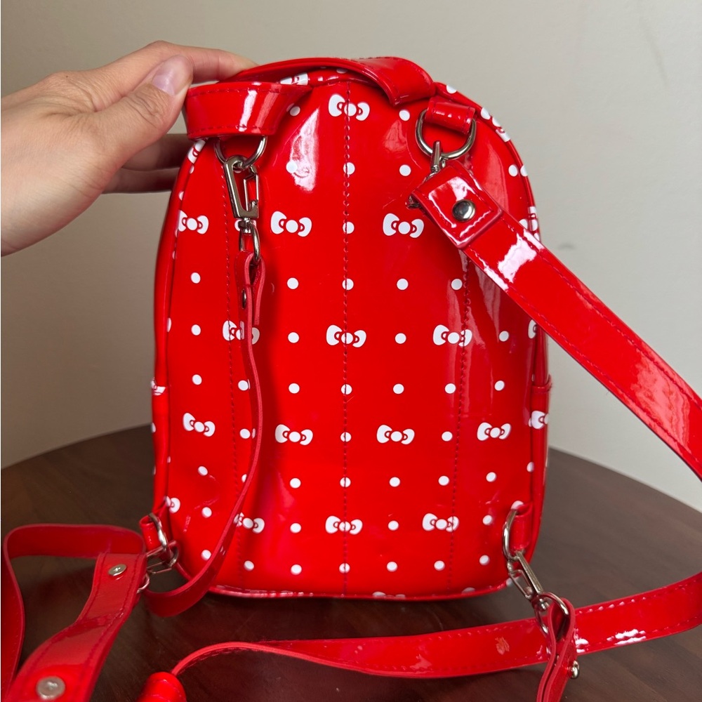 Dumbgood Hello Kitty Red Mini Backpack - Picture 2 of 4
